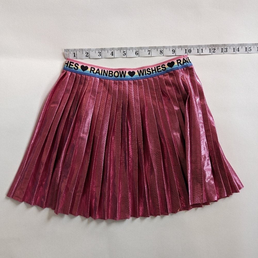 Shiny pink skirt 5 years old